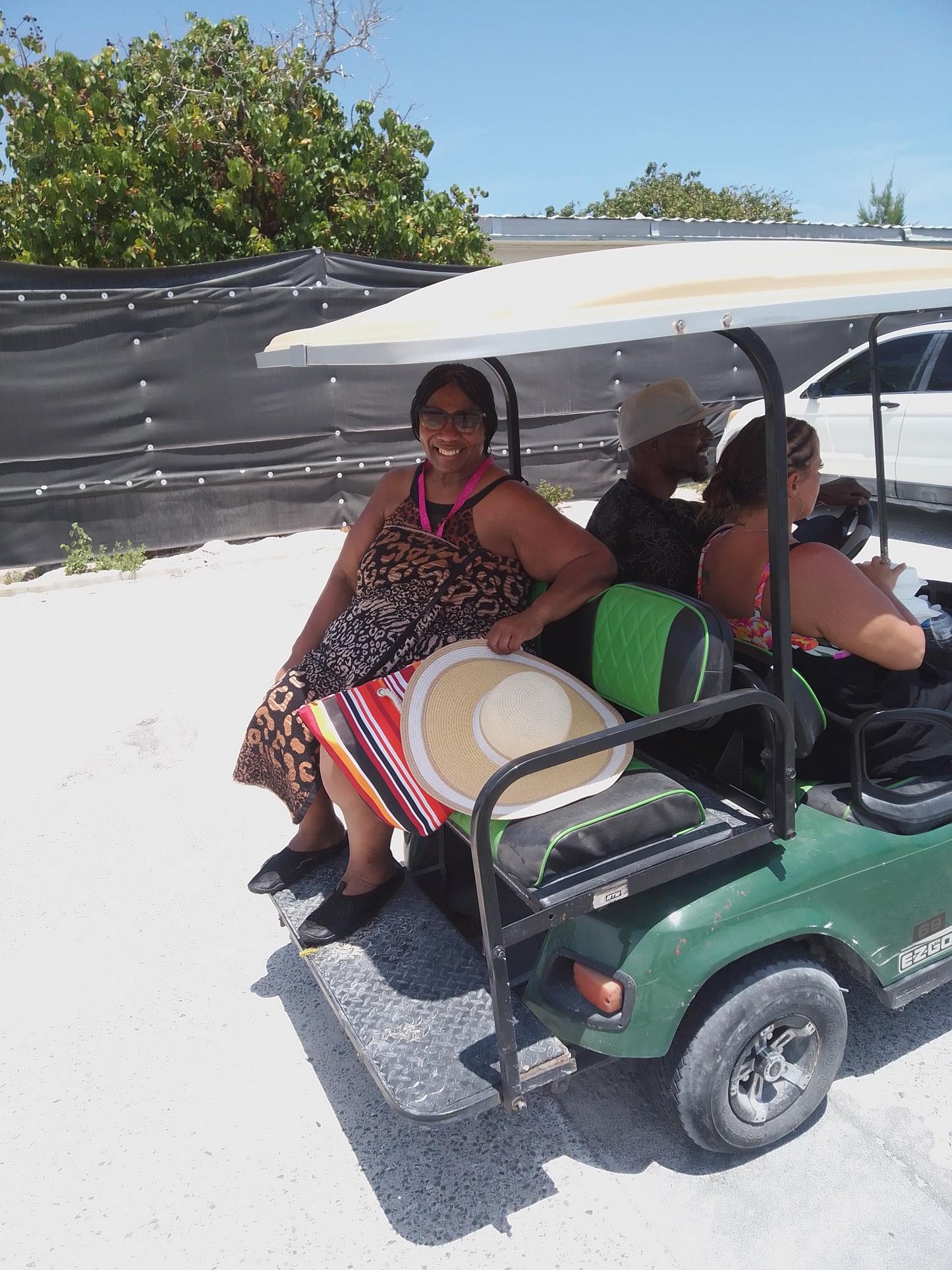 Bestie EZgo Golf Cart (4seater) Grand Turk